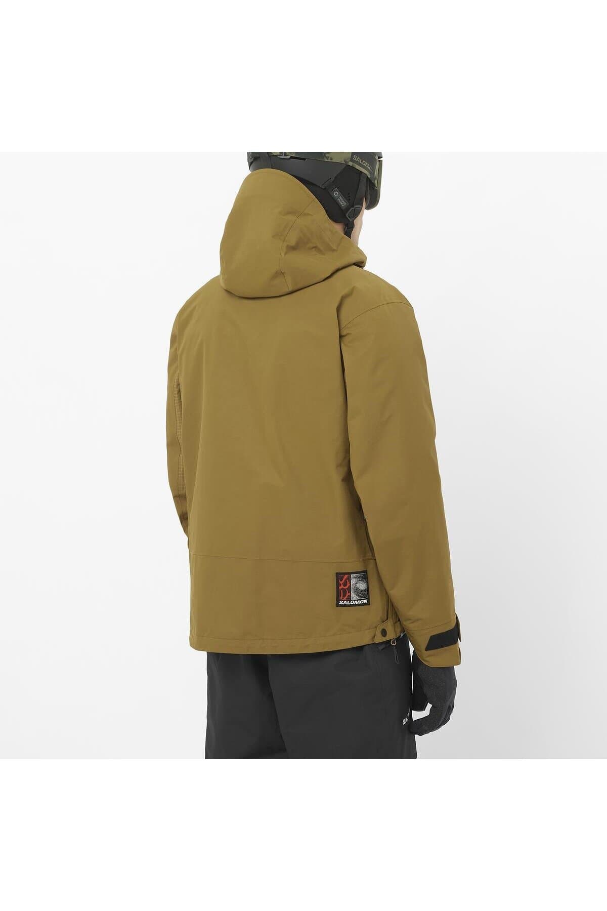 کاپشن اسکی سالومون مردانه سبز Regular/رگولار | Salomon LC2609800 BD — تصویر ۳