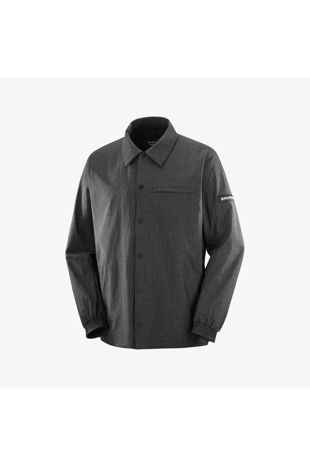 کاپشن اسکی سالومون مردانه پلی استر مشکی Regular/رگولار | Salomon LC2622000 BD