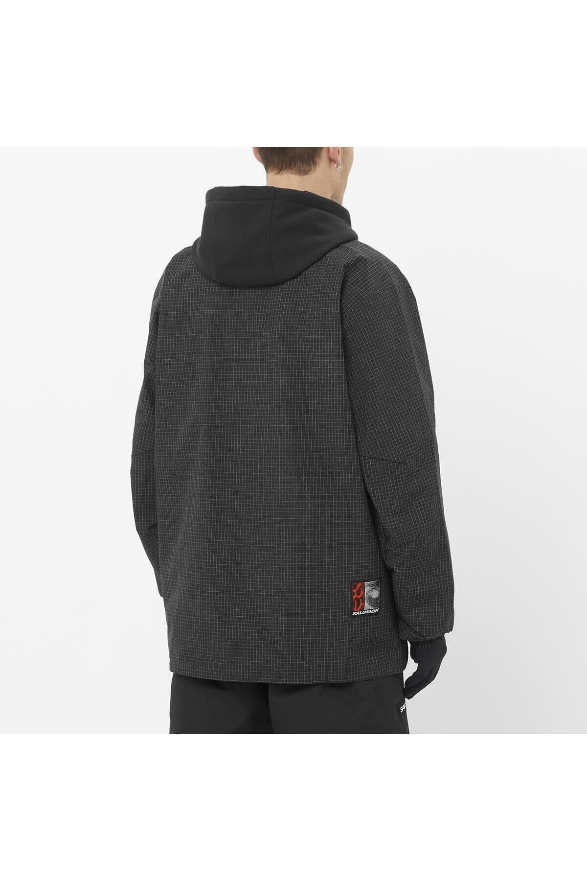 کاپشن اسکی سالومون مردانه پلی استر مشکی Regular/رگولار | Salomon LC2622000 BD — تصویر ۴