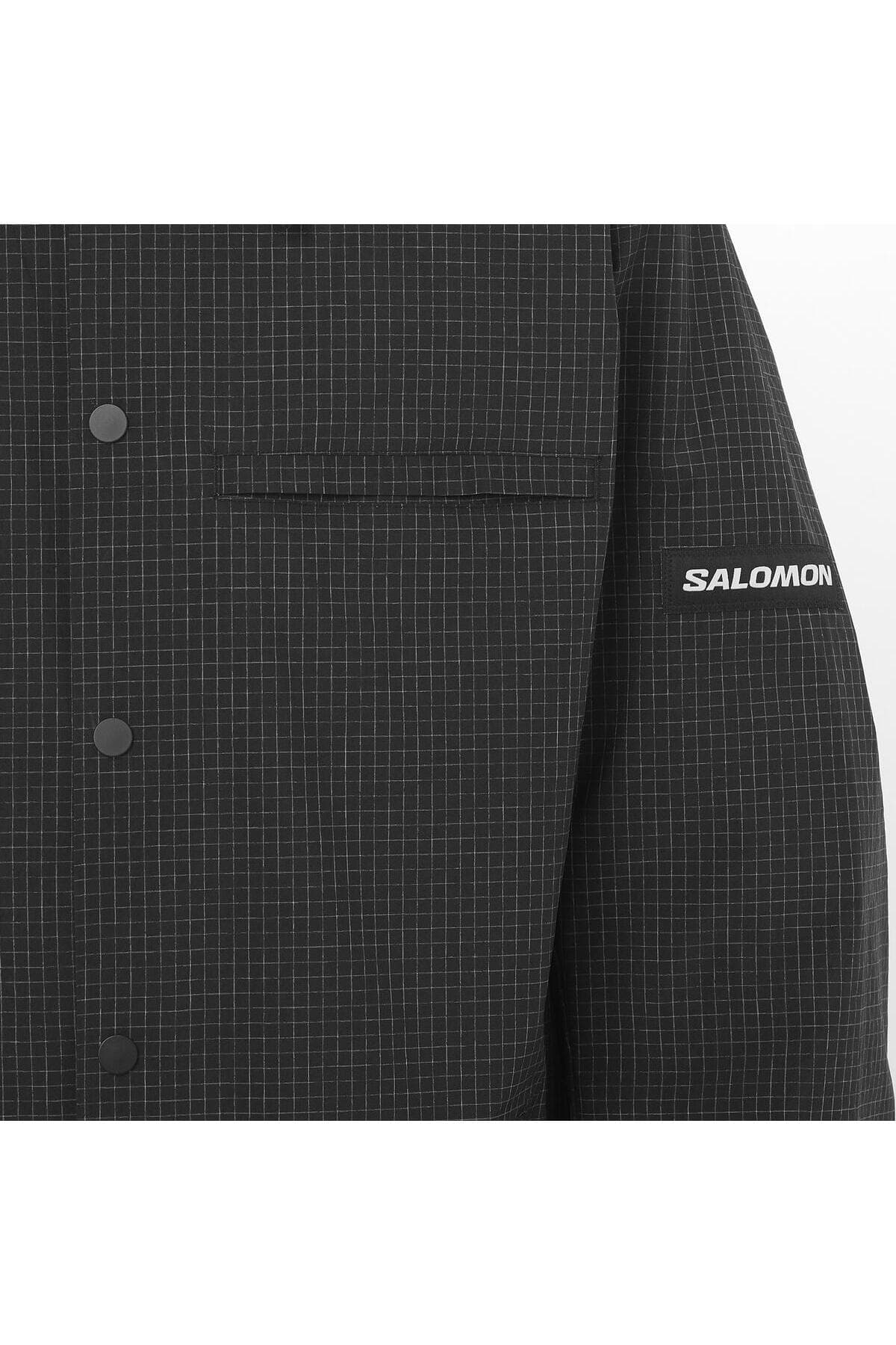 کاپشن اسکی سالومون مردانه پلی استر مشکی Regular/رگولار | Salomon LC2622000 BD — تصویر ۶