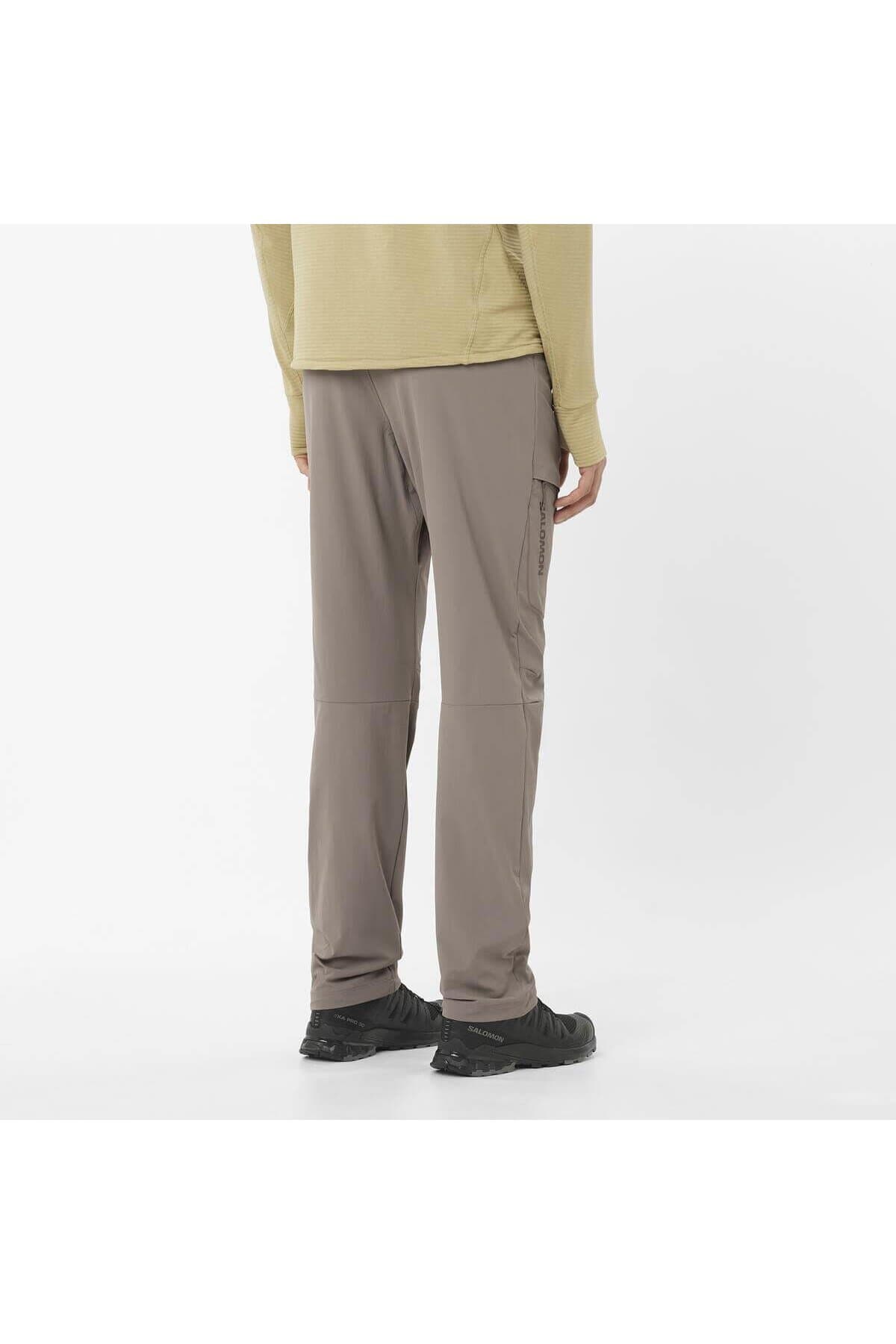 شلوار اسپرت سالومون مردانه پارچه قهوه ای راسته Regular/رگولار اسپرت | Salomon LC2607700 BD — تصویر ۴