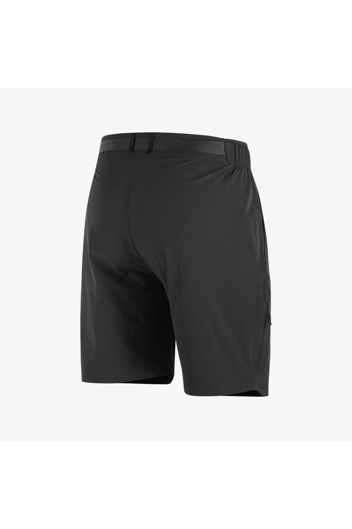 شورت ورزشی سالومون مردانه مشکی راسته Relaxed/ریلکس اسپرت | Salomon LC2746900 BD — تصویر ۳