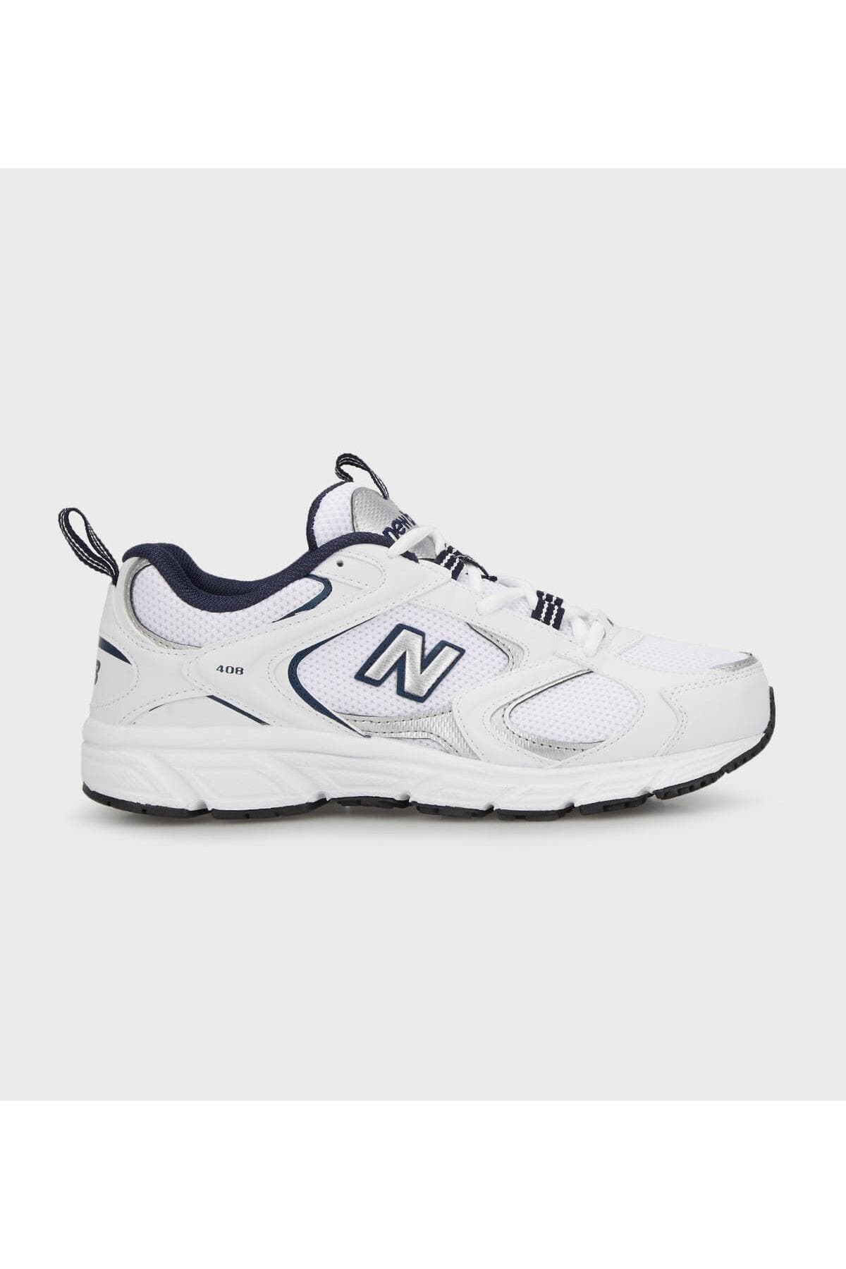 کفش اسنیکر نیو بالانس مردانه منسوجات سفید راسته کژوال/روزمره | New Balance 2NBAM2023017 AD