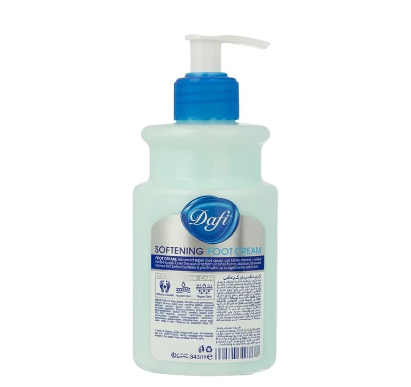 کرم رفع ترک پا دافی مدل Non Greasy حجم 343 میلی لیتر — تصویر ۲