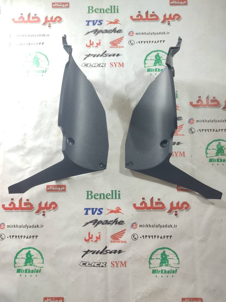 قاب (کاور فلاپ) داخل باله باک موتور sym گالکسی na اصلی (سمت راست) — تصویر ۲