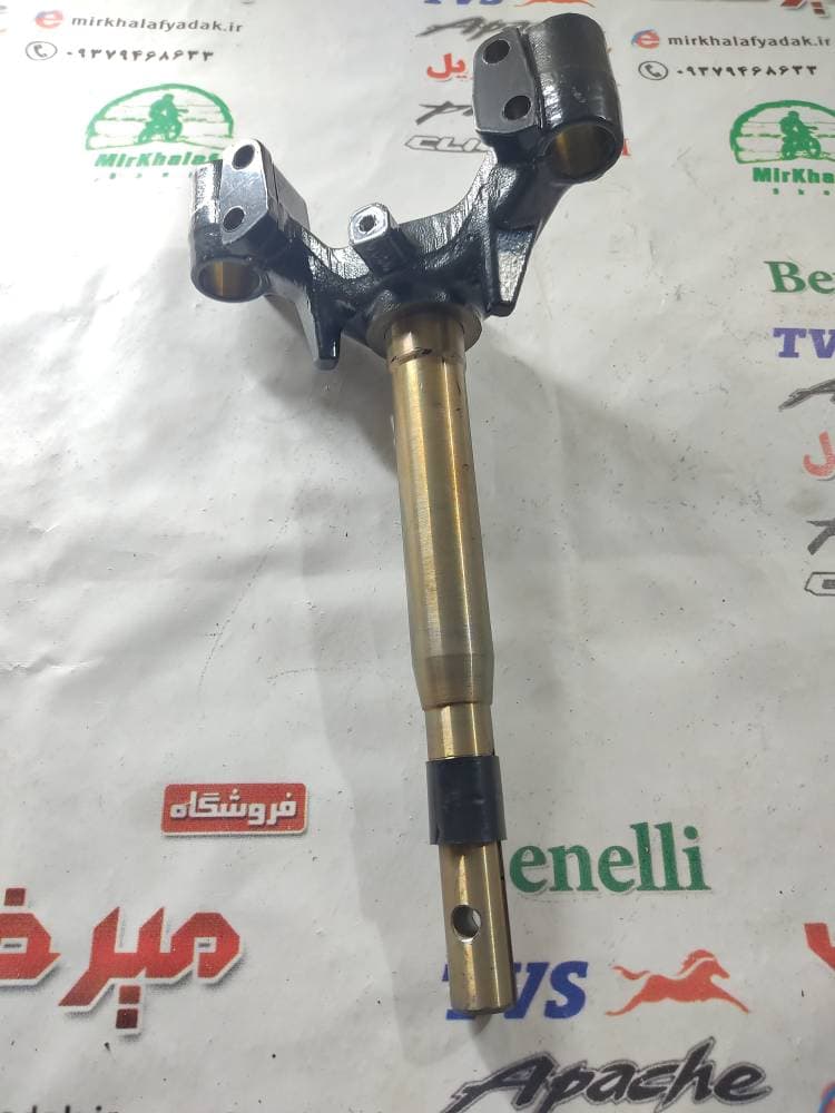 کرپی کمک جلو پایین موتور tvs راکس و نئو اصلی — تصویر ۲