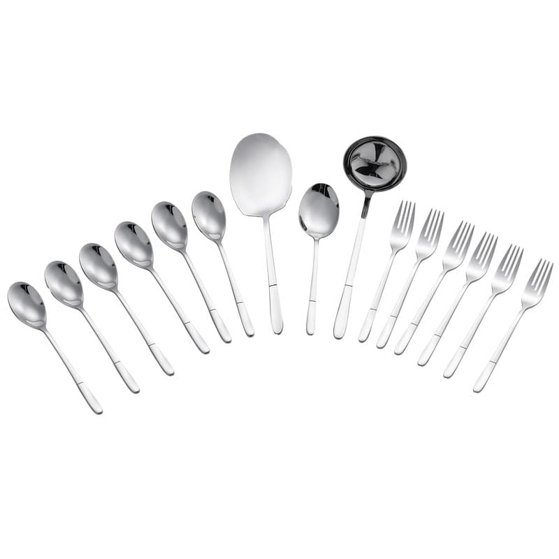 سرویس قاشق و چنگال 15 پارچه جی فی نی مدل G-2226 مناسب 6 نفر