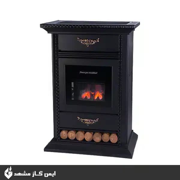 بخاری گازی ایمن گاز مشهد طرح کلاسیک مدل شادلین 11000