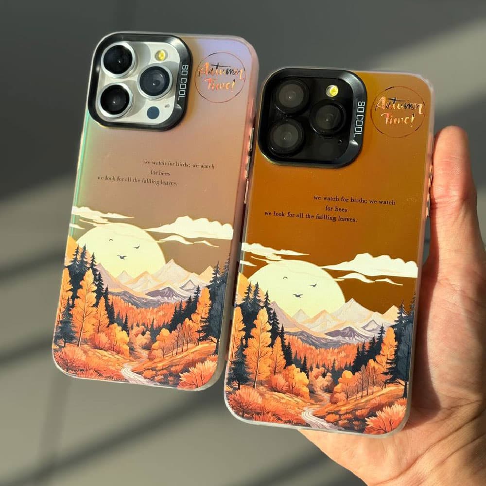 قاب سوکول هولوگرامی طرح غروب پاییزی مناسب برای گوشی موبایل آیفون Apple iPhone 7 / 8 / X / Xs / X max / 11 / 11 Pro / 11 Pro Max / 12 / 12 Pro / 12 Pro Max / 13 / 13 Pro / 13 Pro Max / 14 / 14 Pro / 14 — تصویر ۴