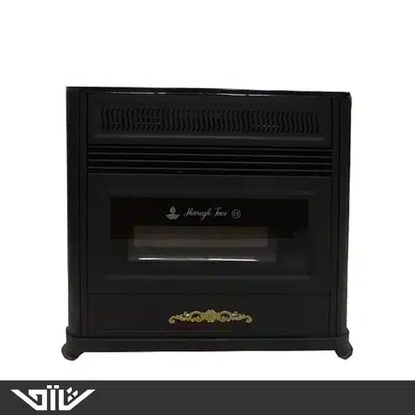 بخاری گازی شارق توس 10000 مدل هیوا مشکی