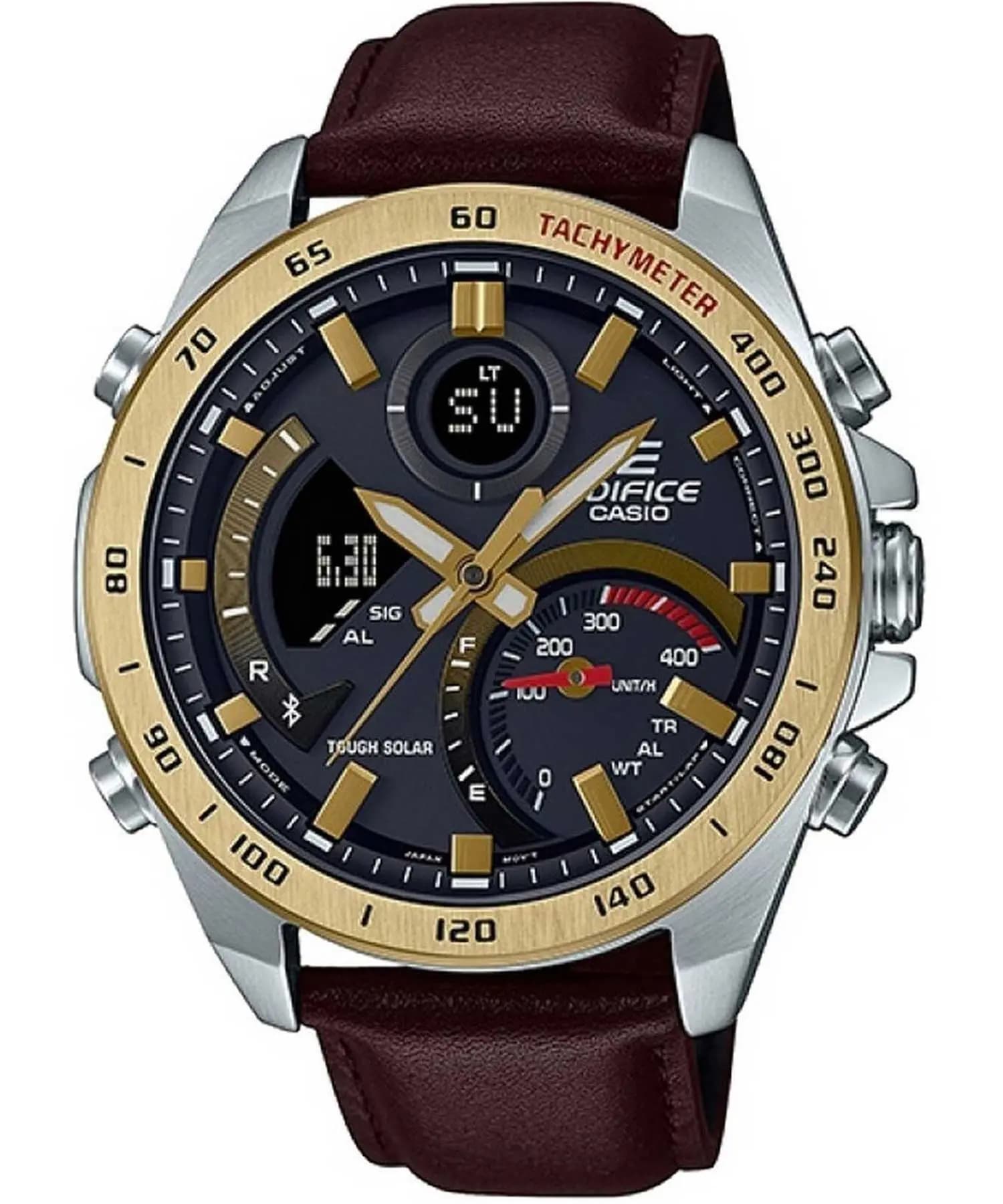 ساعت مچی مردانه اصل کاسیو (casio) زیرمجموعه ادیفایس مدل ECB-900GL-1ADR
