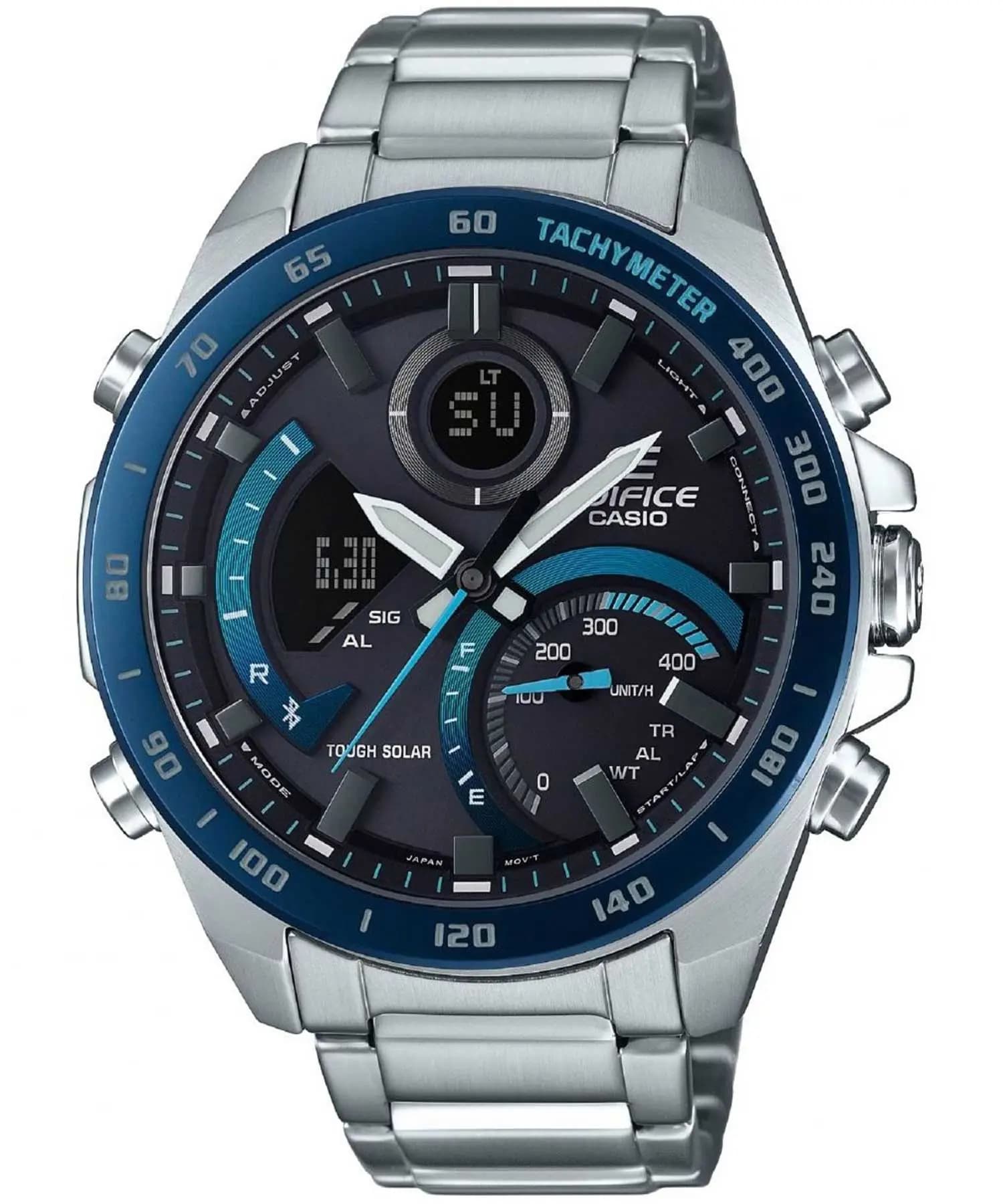 ساعت مچی مردانه اصل کاسیو (casio) زیرمجموعه ادیفایس مدل ECB-900DB-1BDR