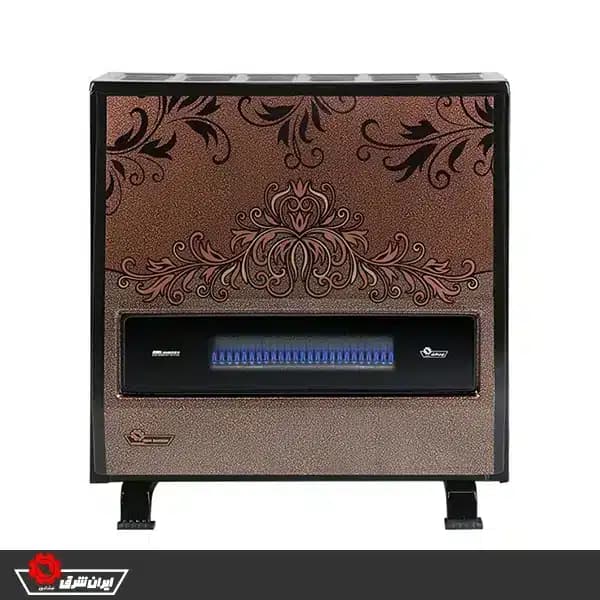 بخاری گازی ایران شرق 9000 طرح رومینا مدل SH90 شقایق
