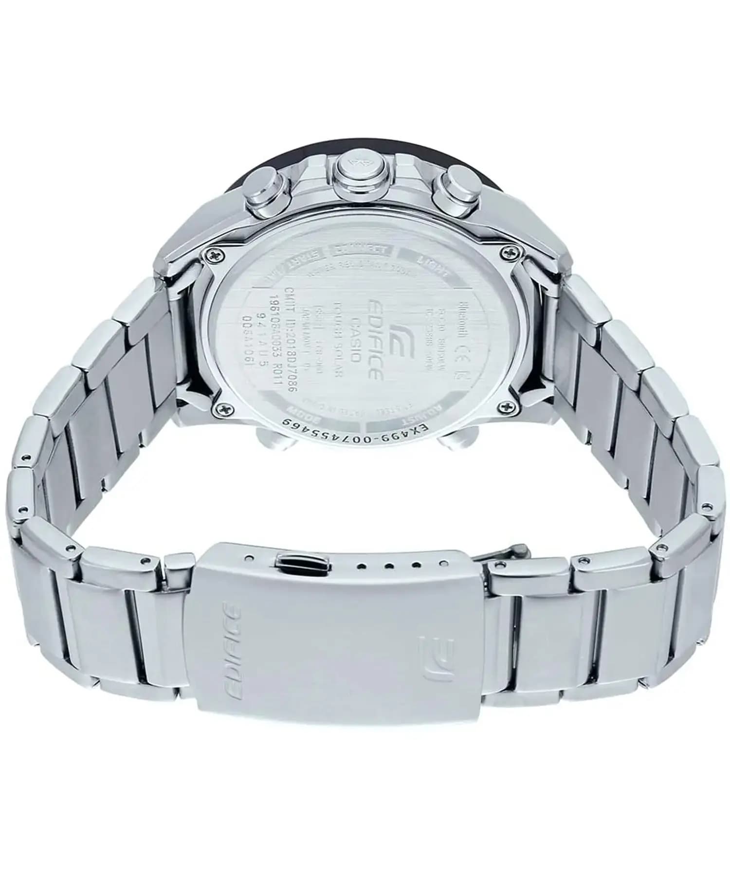 ساعت مچی مردانه اصل کاسیو (casio) زیرمجموعه ادیفایس مدل ECB-900DB-1ADR — تصویر ۳