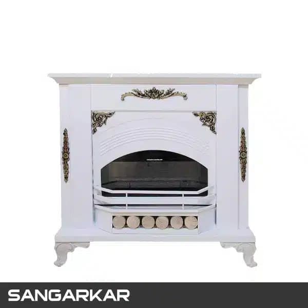بخاری گازی سنگرکار 28000 مدل آگاتا سفید