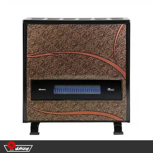 بخاری گازی ایران شرق 9000 طرح آریا مدل SH90 شقایق