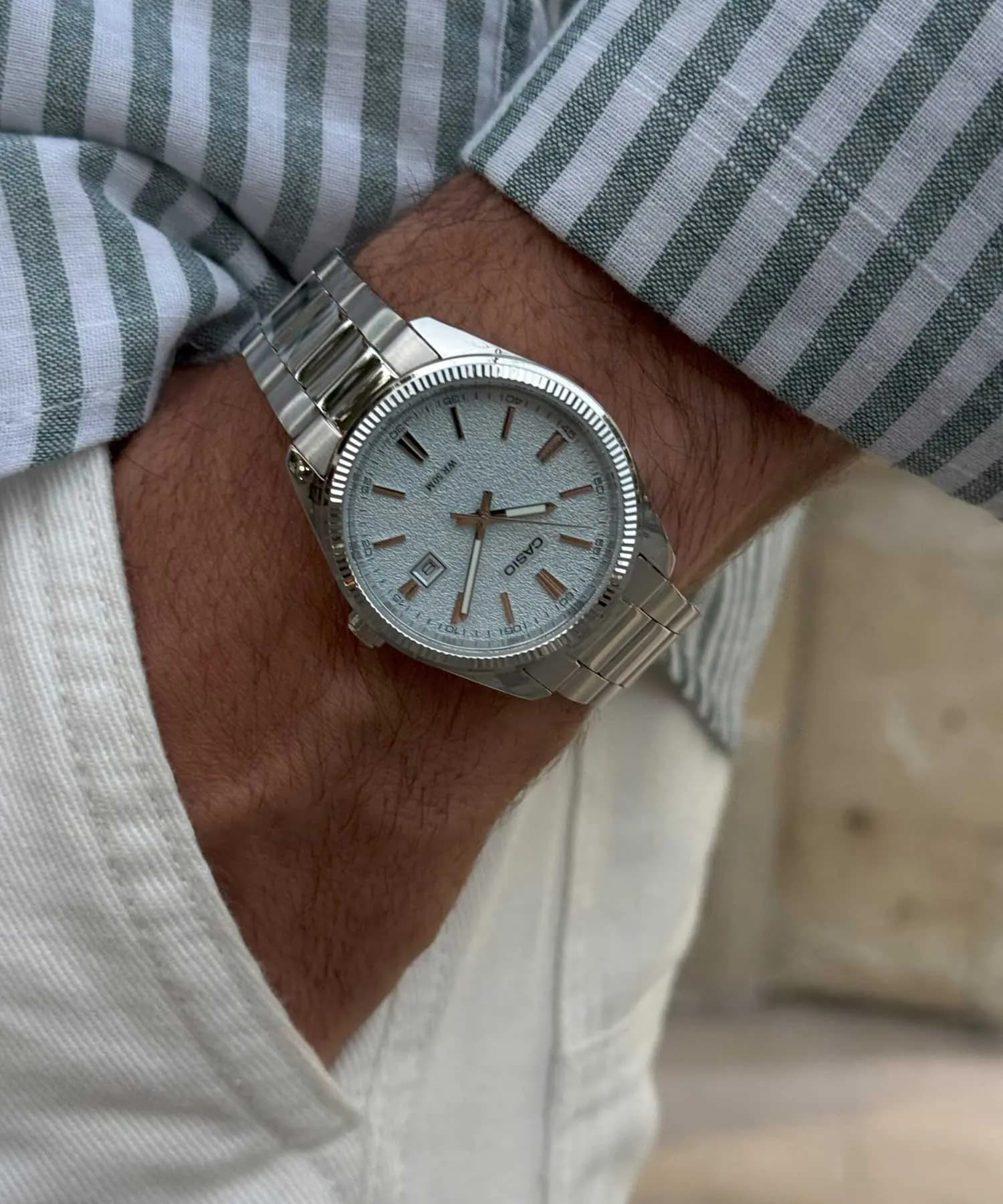 ساعت مچی مردانه اصل کاسیو (casio) زیرمجموعه استاندارد مدل MTP-1302DA-2A2VDF — تصویر ۵