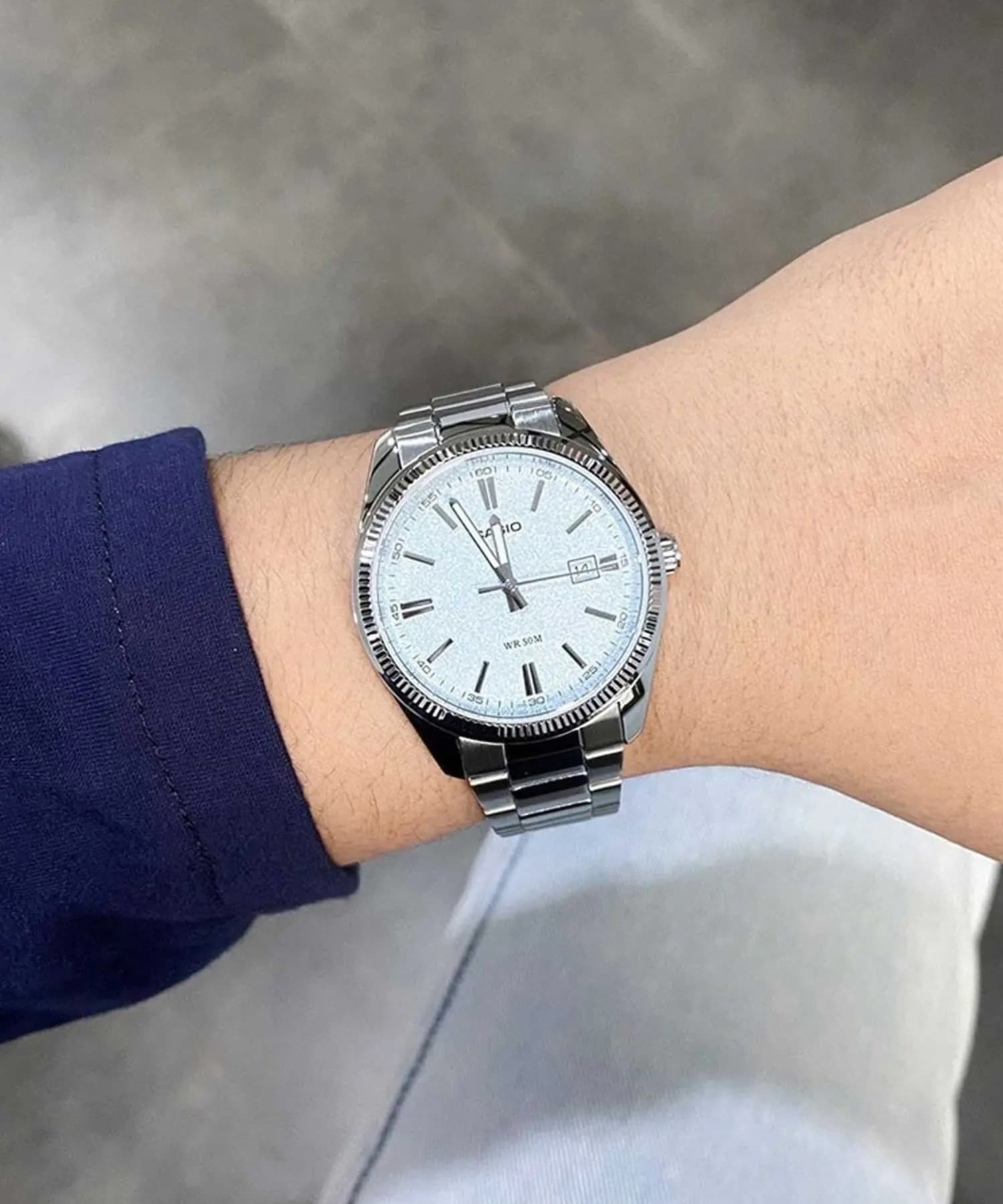 ساعت مچی مردانه اصل کاسیو (casio) زیرمجموعه استاندارد مدل MTP-1302DA-2A2VDF — تصویر ۴