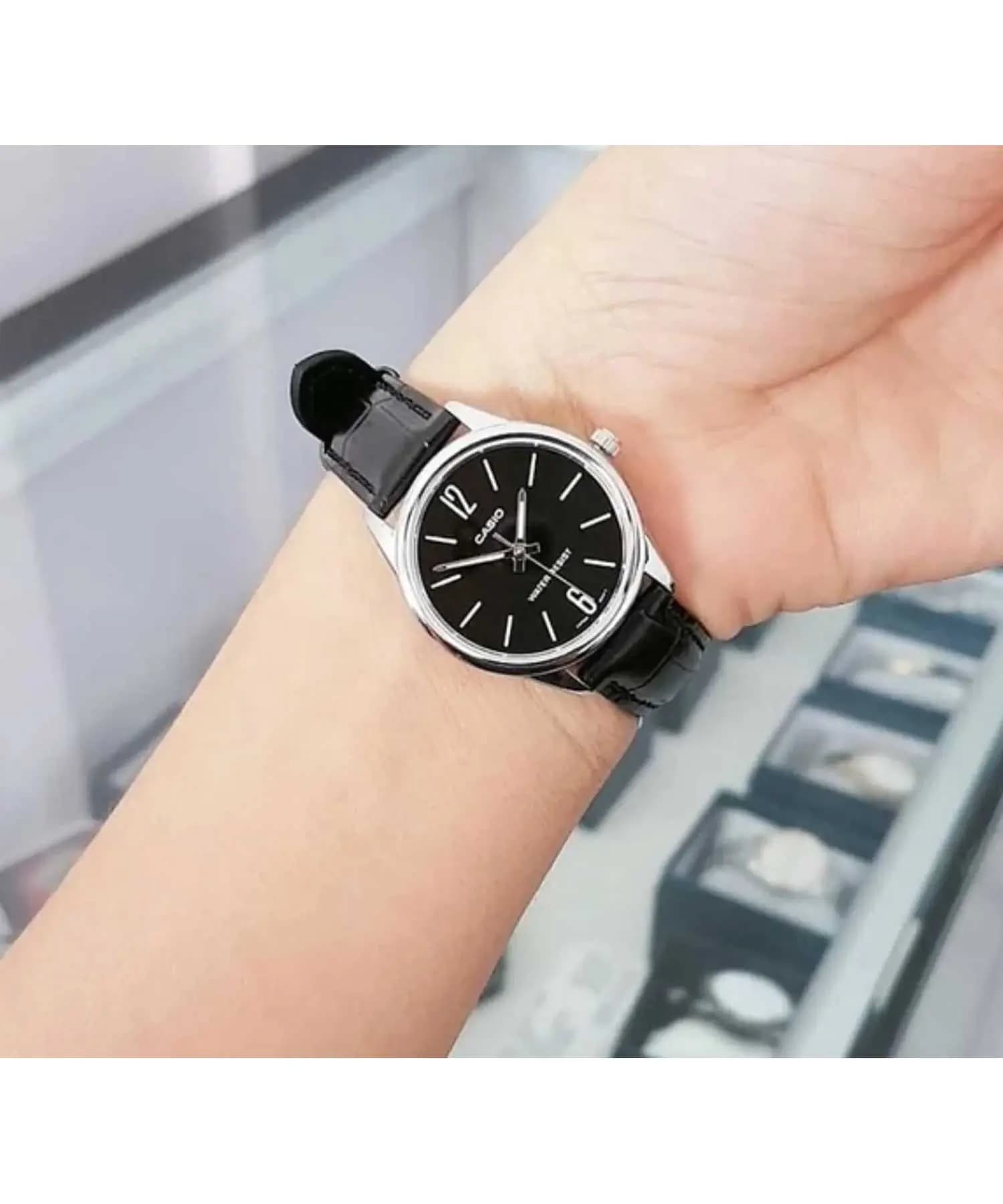 ساعت مچی زنانه اصل کاسیو (casio) زیرمجموعه استاندارد مدل LTP-V005L-1BUDF — تصویر ۴