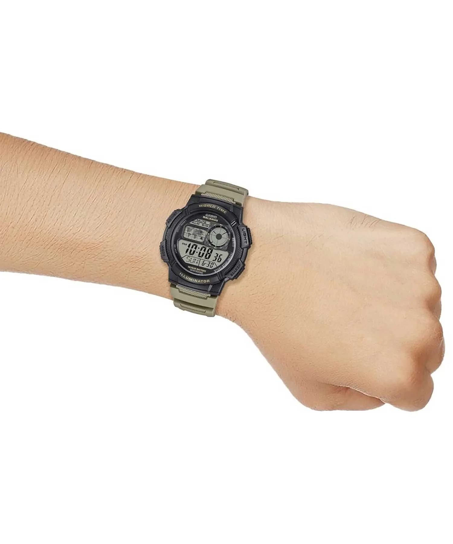 ساعت مچی مردانه اصل کاسیو (casio) زیرمجموعه استاندارد مدل AE-1000W-5AVDF — تصویر ۴