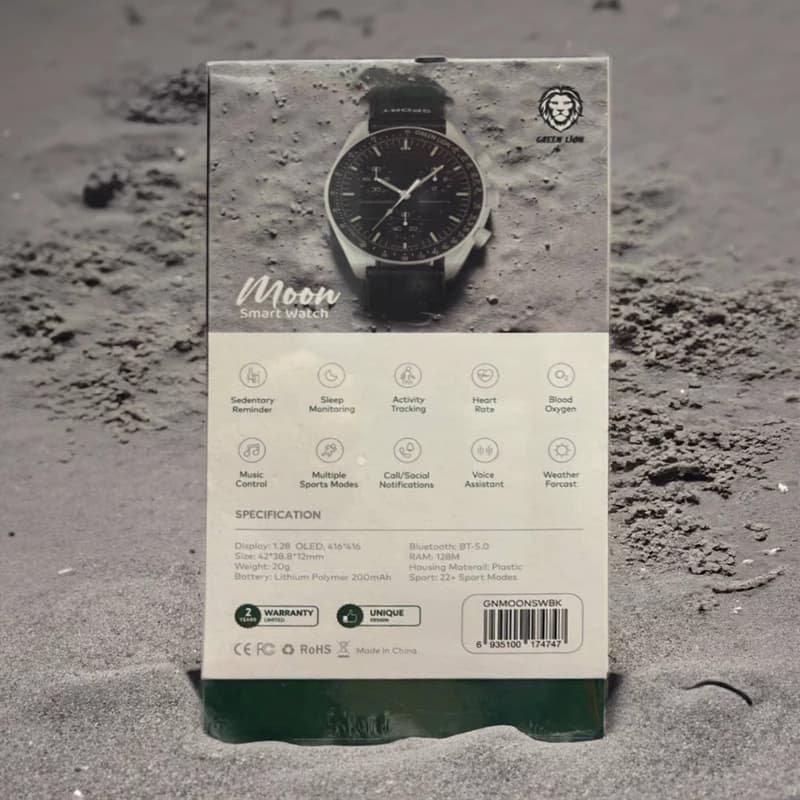 ساعت هوشمند گرین لاین مدل Green Lion moon smart watch — تصویر ۵