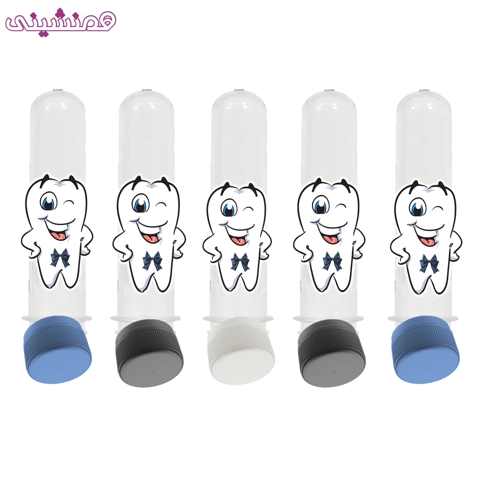 کپسول گیفت (کندی باکس) اسمارتیز تم دندونی پسر بسته 5 عددی کد 01 مجموعه 5 عددی