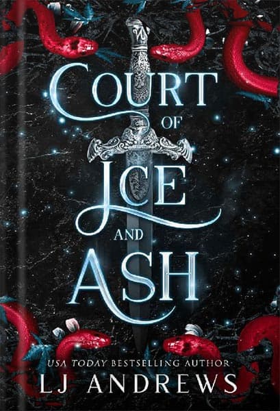 دانلود کتاب Court of Ice and Ash: A romantic fairy tale fantasy (The Broken Kingdoms Book 2) by LJ Andrews