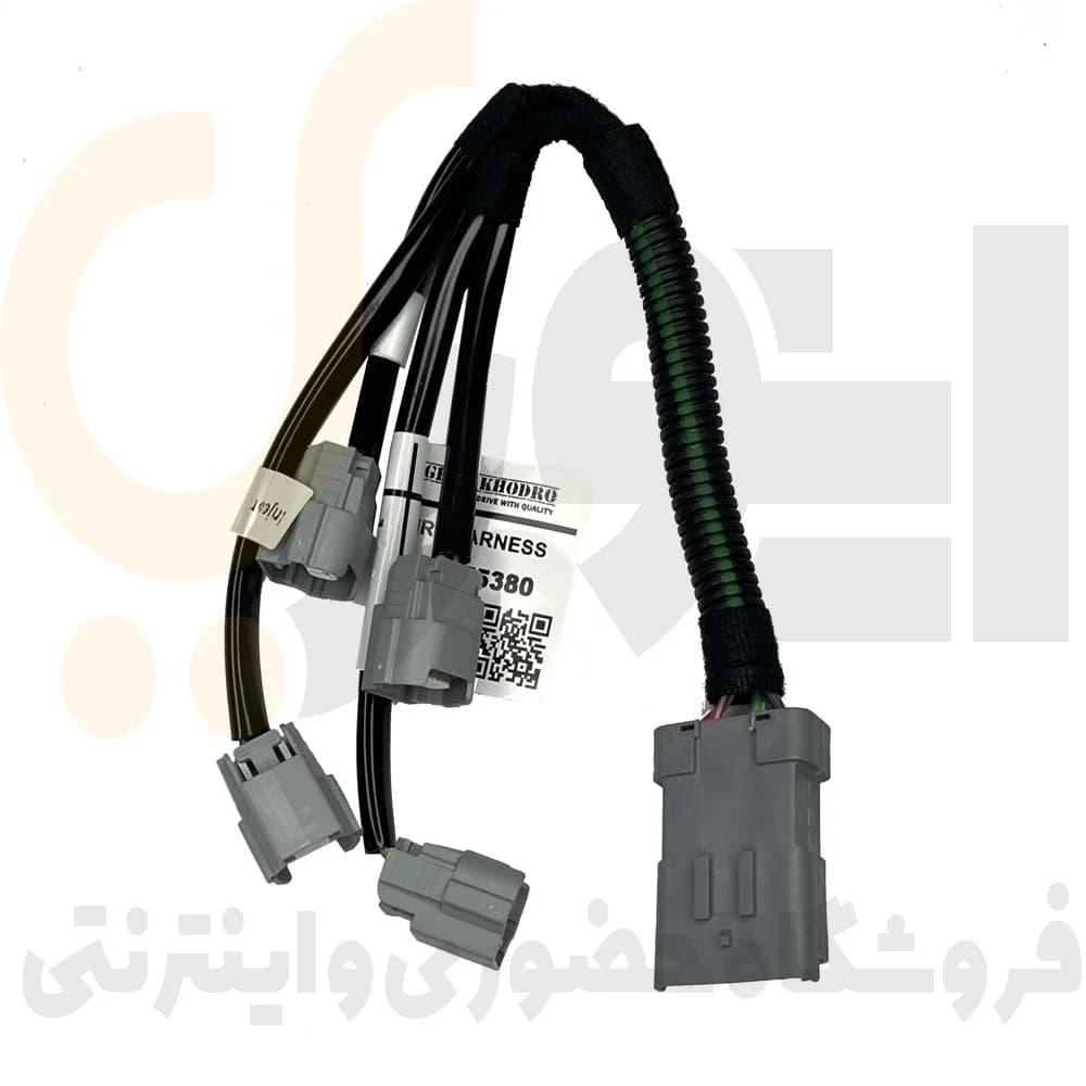 دسته سیم ریل سوخت 206 و رانا (منیفولد) سوزن بیضی سوکت سما الکترونیک