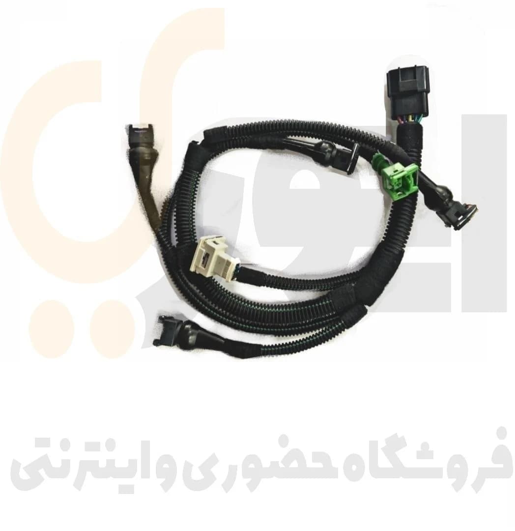 دسته سیم ریل سوخت پراید (منیفولد) ساژم سوکت سما الکترونیک