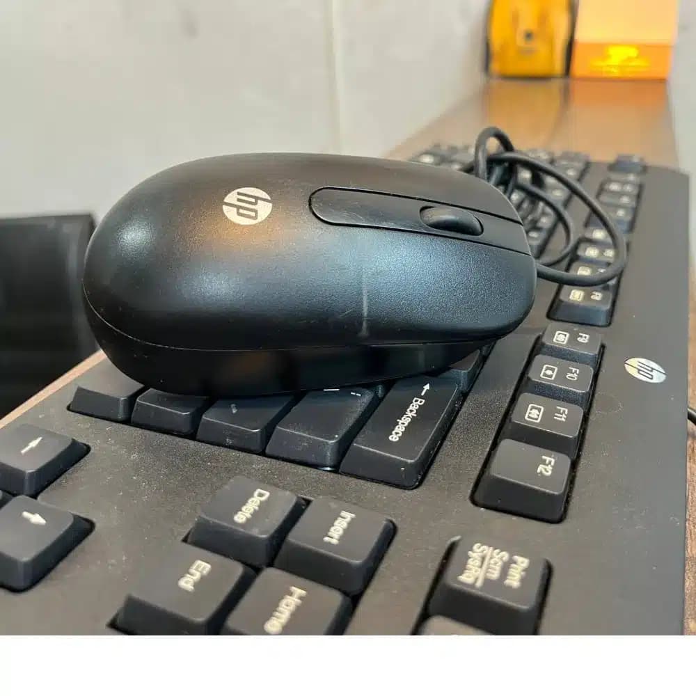 ماوس استوک اورجینال برند dell hp lenovo…
