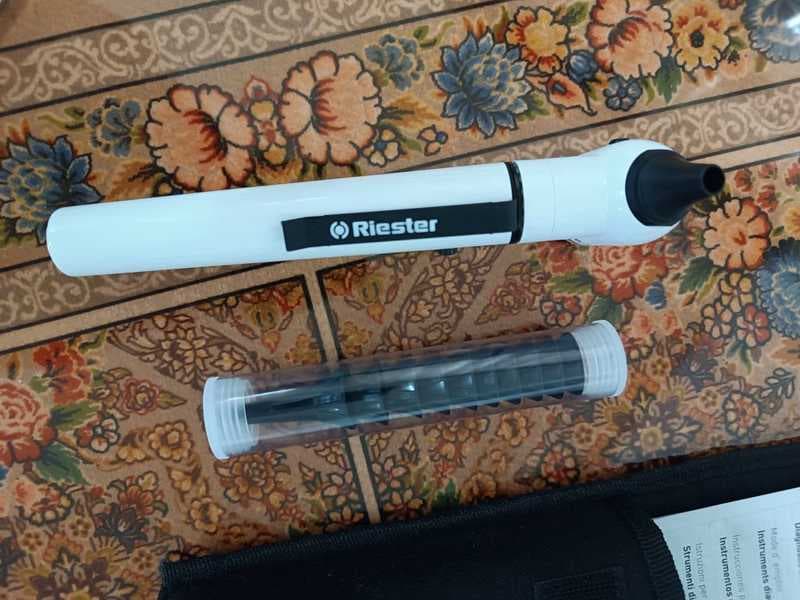 اتوسکوپ قلمی ریشتر سفید مدل E Scope 2100-200 — تصویر ۲