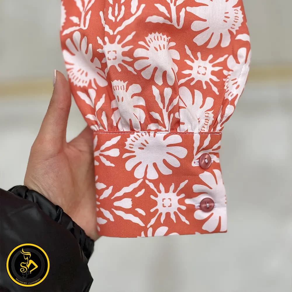 شومیز تک جیب پارچه‌ای — تصویر ۳