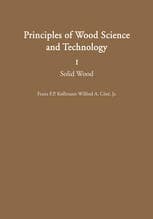 Principles of Wood Science and Technology: I Solid Wood