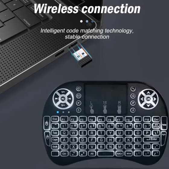 مینی کیبورد بیسیم Wireless Mini Keyboard کد B6270