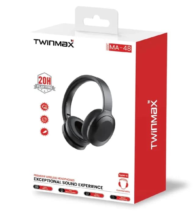 هدفون بلوتوثی تویین مکس مدل MA-48 — تصویر ۲