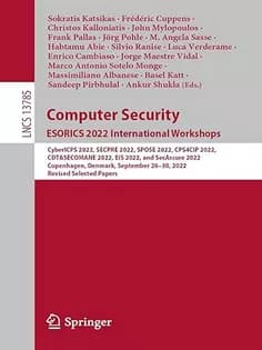 دانلود کتاب Computer Security. ESORICS 2022 International Workshops