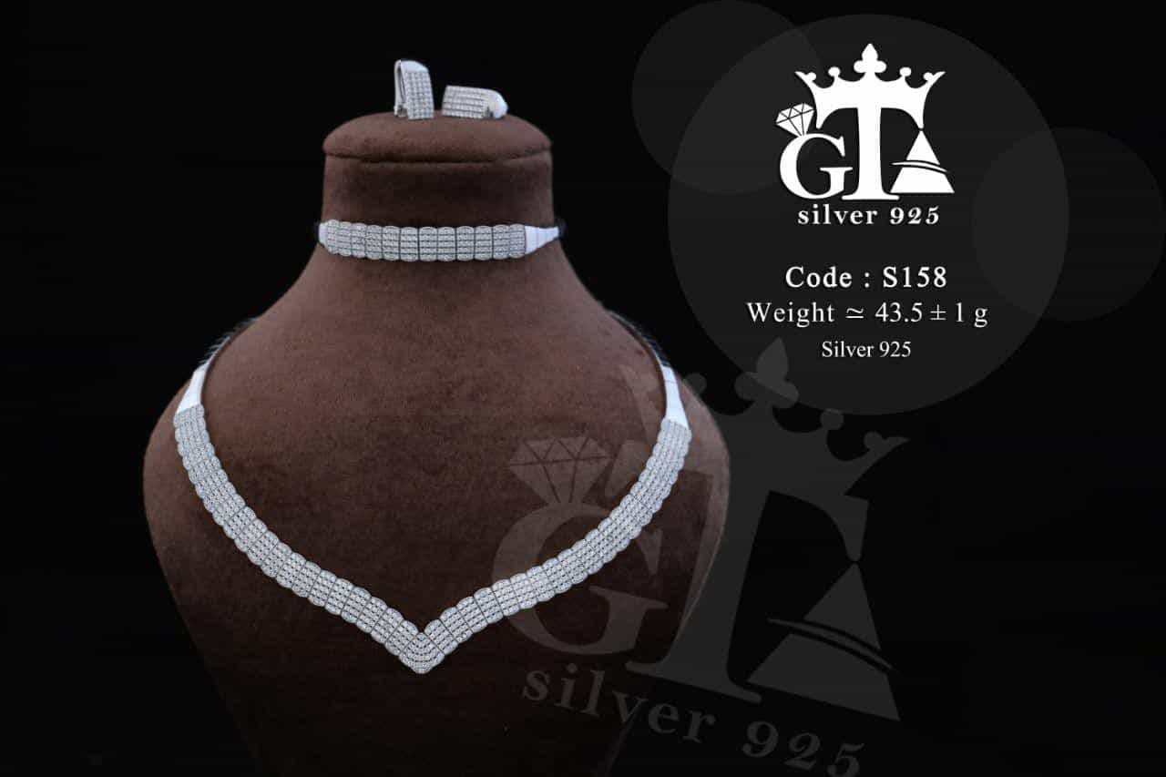 سرویس نقره عروس 925 طرح طلا se-no158