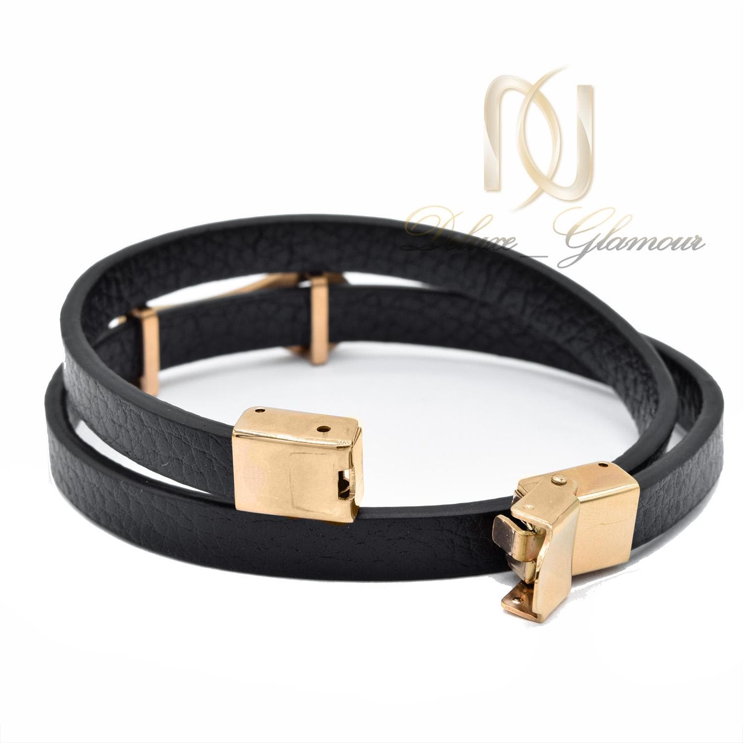 دستبند پسرانه چرم طرح ROLEX اسپرت DS-N491 — تصویر ۲