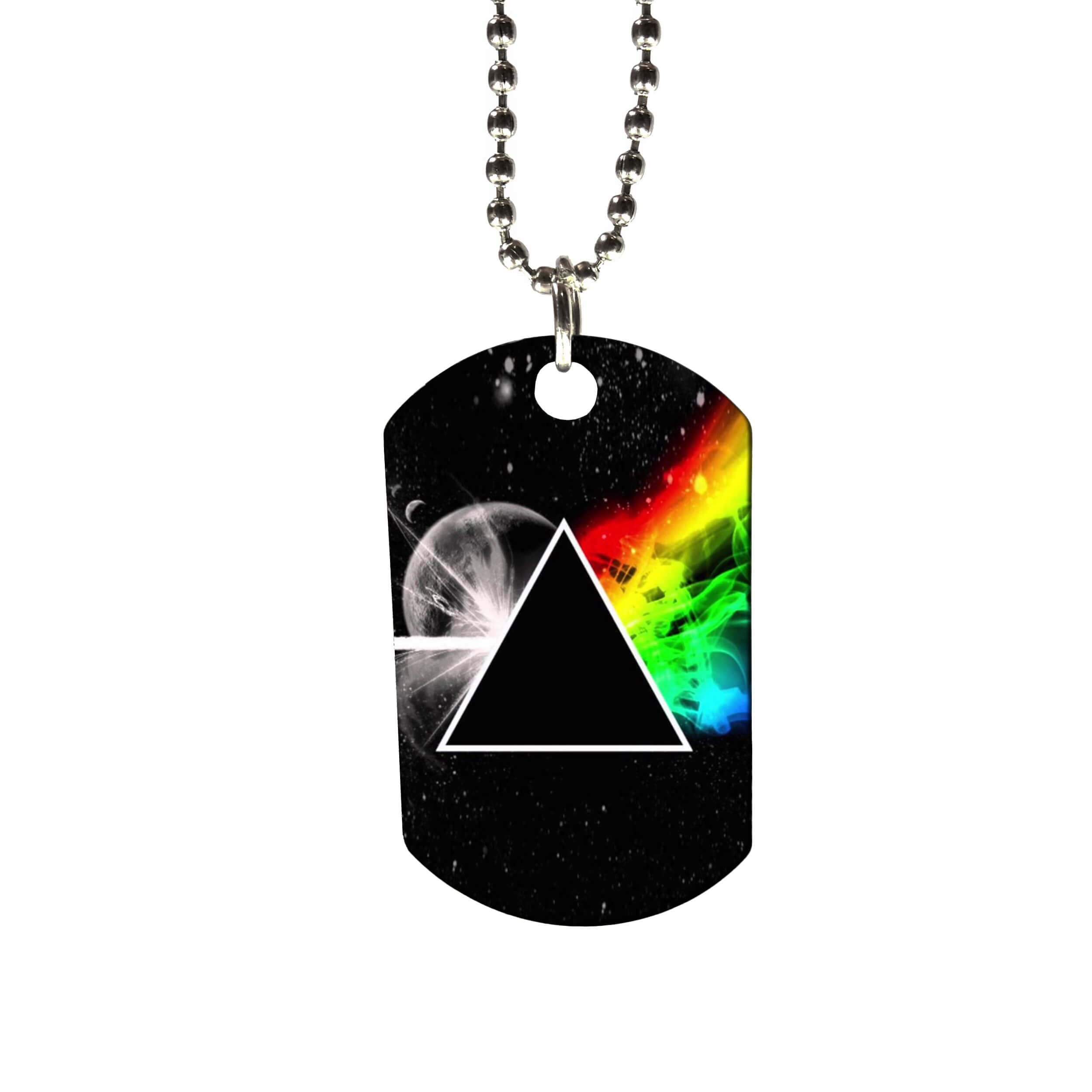 گردنبند استیل طرح Pink Floyd کد G-61