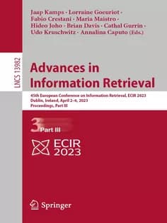 دانلود کتاب Advances in Information Retrieval