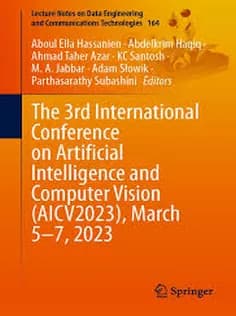 دانلود کتاب The 3Rd International Conference on Artificial Intelligence and Computer Vision (AICV2023), March 5