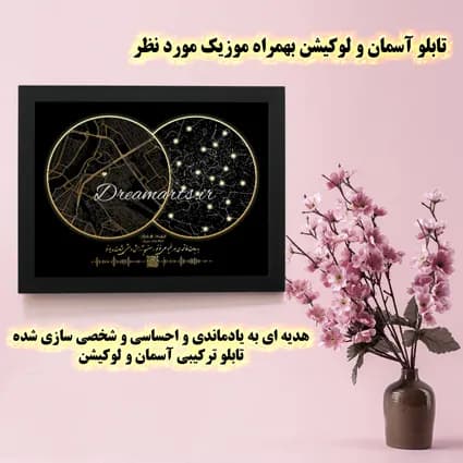 تابلو عکس آسمان بهمراه لوکیشن