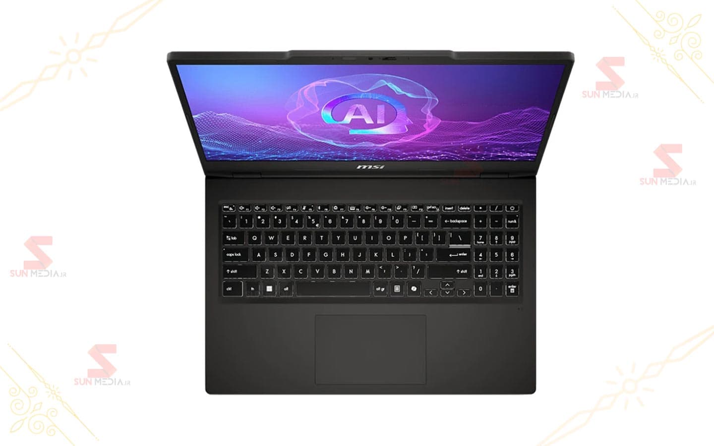 لپ تاپ ام اس آی 15.6 اینچی مدل MSI VenturePro 15 A2RWEG Core 7 240H 16GB 1TB RTX5050 — تصویر ۳