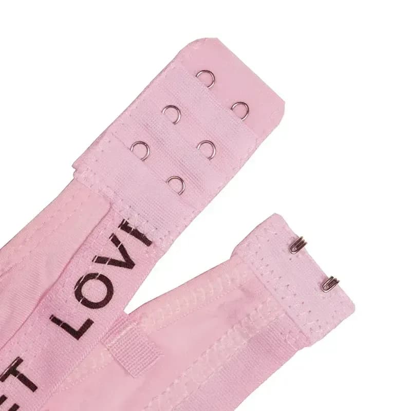 سوتین ورزشی دخترانه نخی دولایه کش LOVE SECRET مدل اسپرت بدون فنر — تصویر ۶