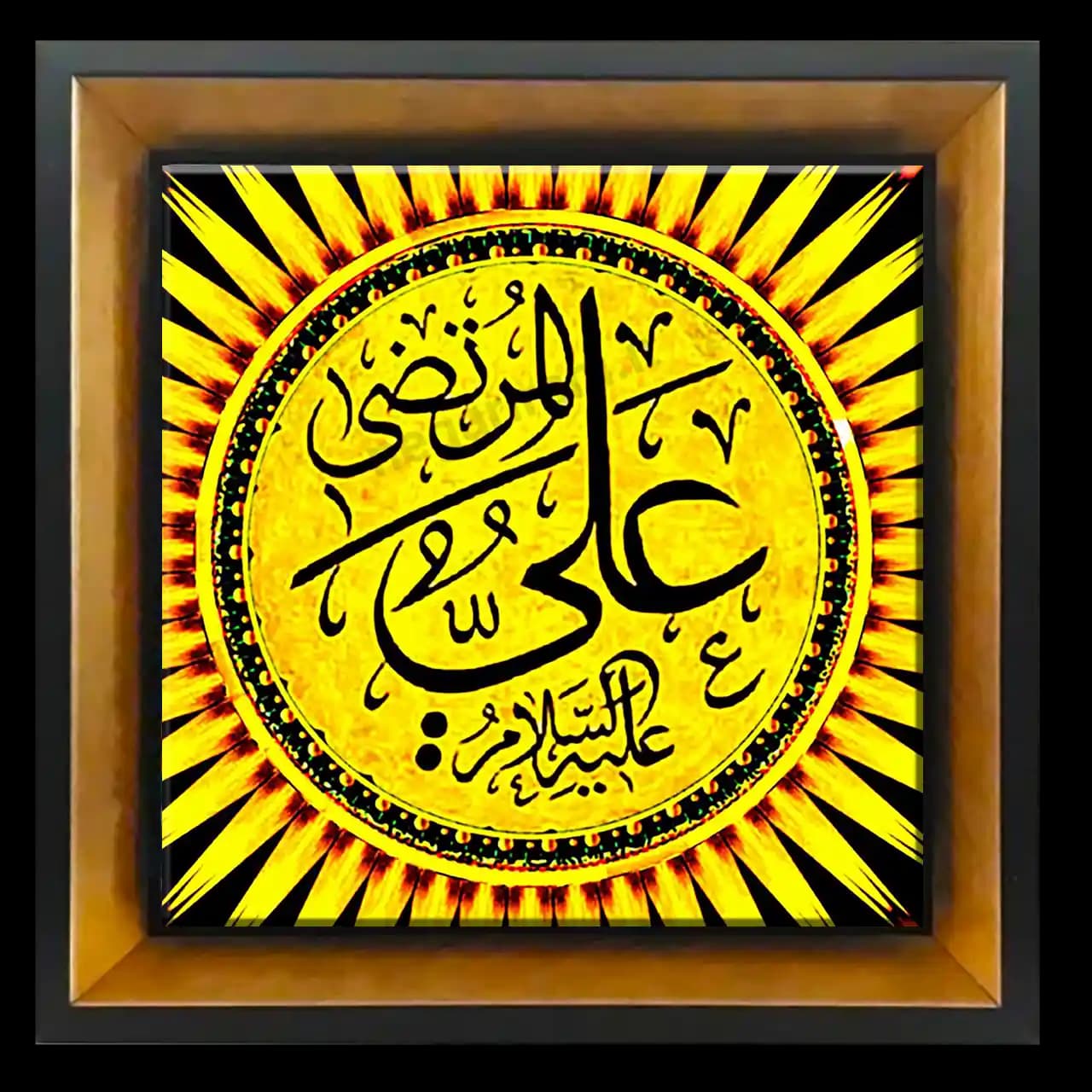 تابلو کاشی علی علیه السلام مدل 2D 46