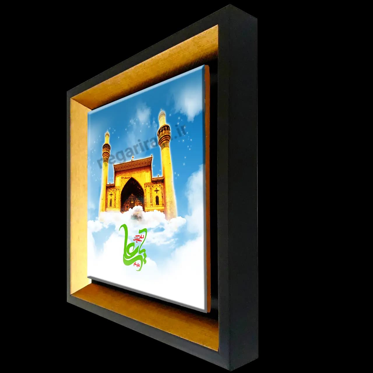 تابلو کاشی یاعلی علیه السلام مدل 2D 28 — تصویر ۲