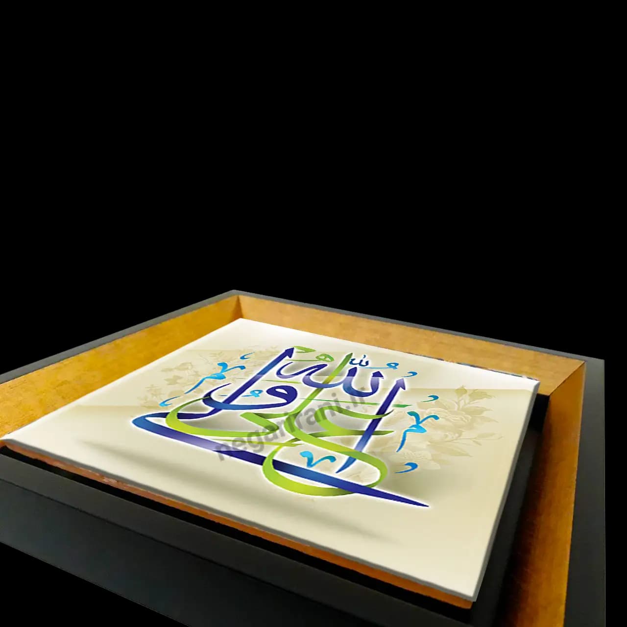 تابلو کاشی علی ولی الله مدل طرح 2D 23 — تصویر ۳