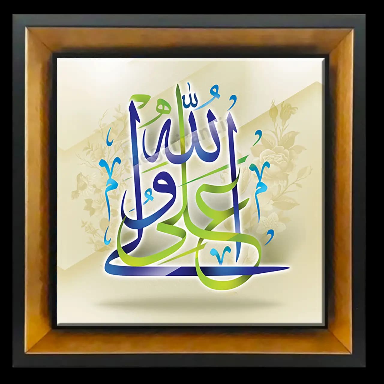 تابلو کاشی علی ولی الله مدل طرح 2D 23