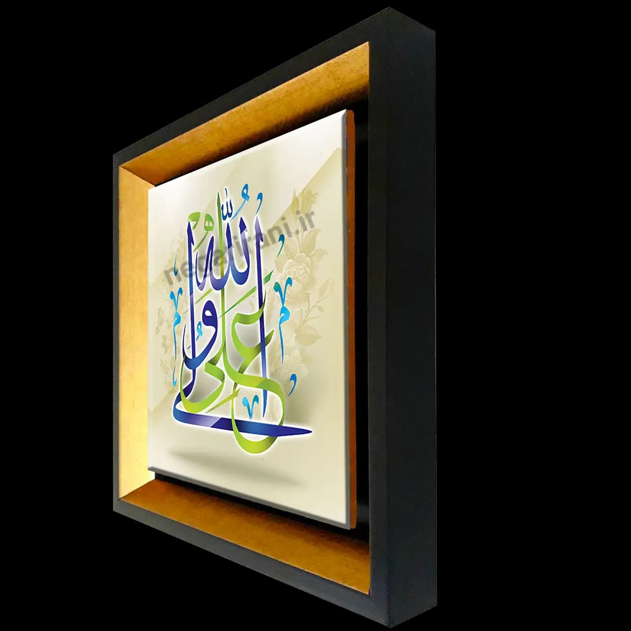 تابلو کاشی علی ولی الله مدل طرح 2D 23 — تصویر ۲