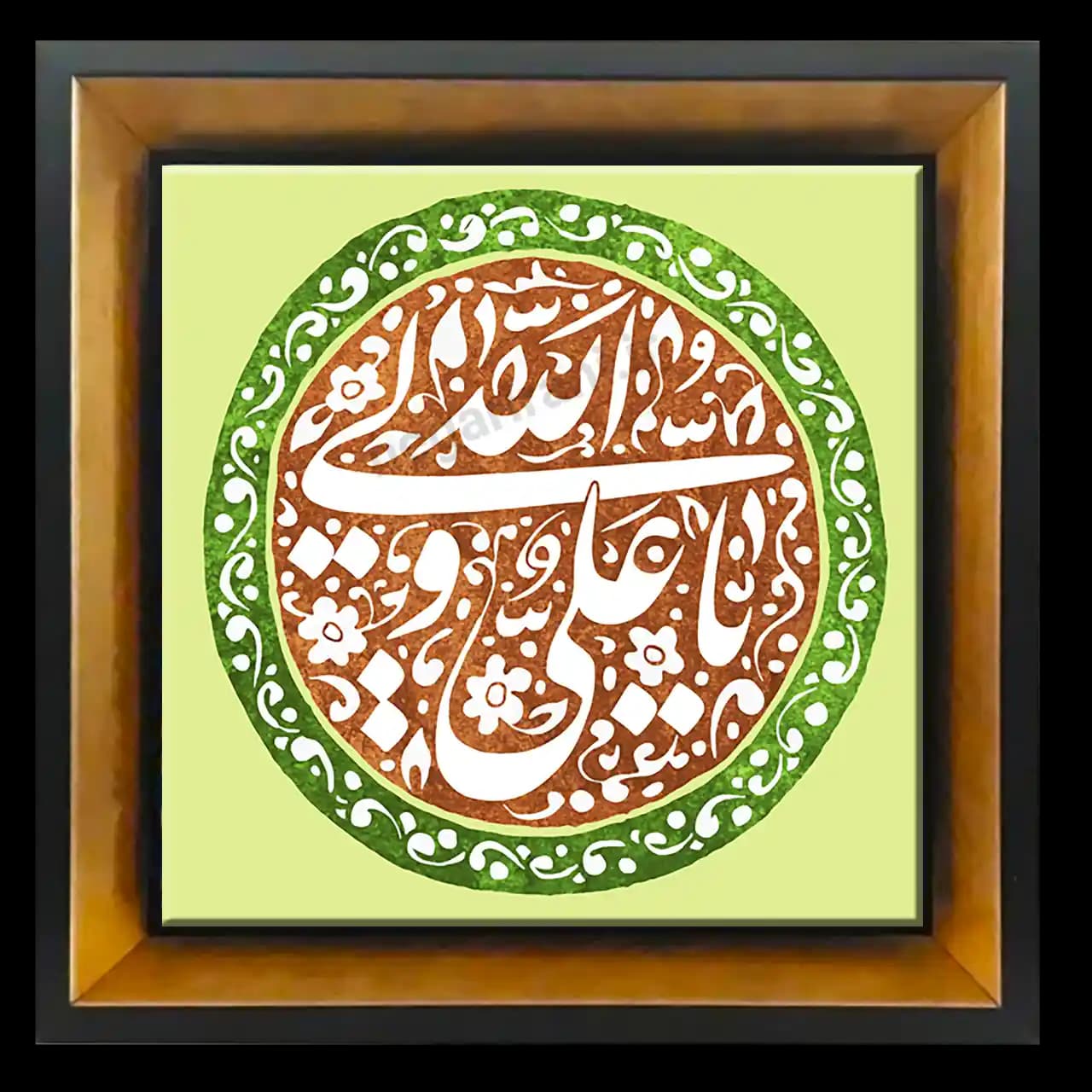 تابلو کاشی یا علی 2D 15
